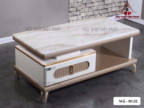 Bàn Trà Mặt Đá Hiện đại - Mã BG32