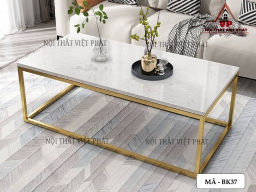 Bàn Trà Mặt Đá Nhỏ - Mã BK37
