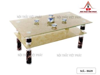 Bàn Trà Sofa Kính - Mã BK09