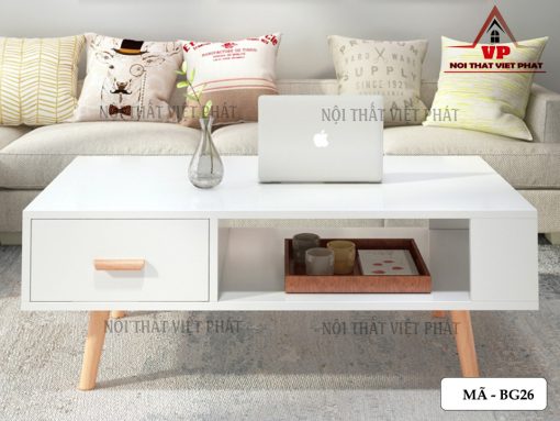 Bàn Trà Sofa Phòng Khách Nhỏ - Mã BG26-1