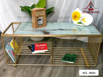 Bàn Trà Sofa Sắt - Mã BK01-3