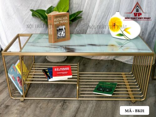 Bàn Trà Sofa Sắt - Mã BK01-3