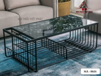 Bàn Trà Sofa Sắt - Mã BK01