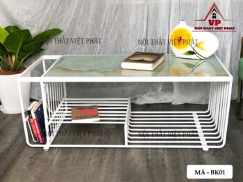 Bàn Trà Sofa Sắt - Mã BK01-4