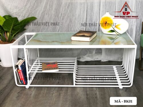 Bàn Trà Sofa Sắt - Mã BK01-4