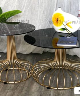 Bàn Trà Tròn Đẹp - Mã BK17