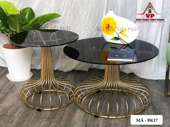 Bàn Trà Tròn Đẹp - Mã BK17