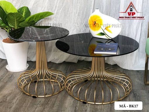 Bàn Trà Tròn Đẹp - Mã BK17