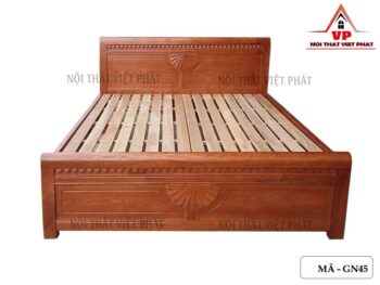 Giường Gỗ Đơn Giản - Mã GN45