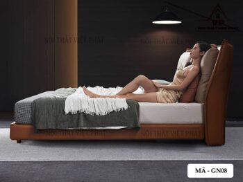 Giường Ngủ Cao Cấp Đẹp - Mã GN08-2