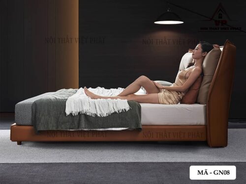 Giường Ngủ Cao Cấp Đẹp - Mã GN08-2