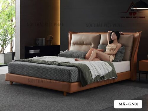 Giường Ngủ Cao Cấp Đẹp - Mã GN08