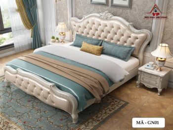 Giường Ngủ Cổ Điển Châu Âu - Mã GN01