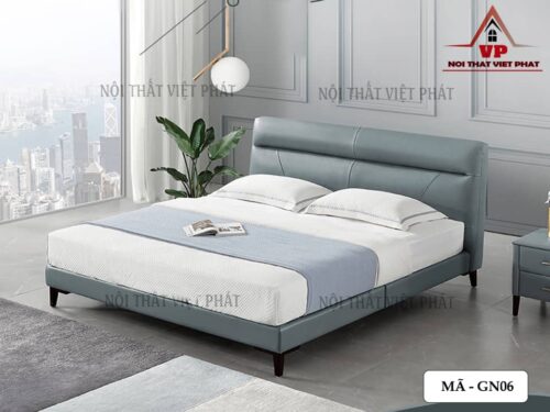 Giường Ngủ Đẹp Đơn Giản - Mã GN06