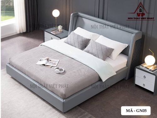 Giường Ngủ Đẹp Sang Trọng - Mã GN05