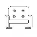 icon ghế đơn