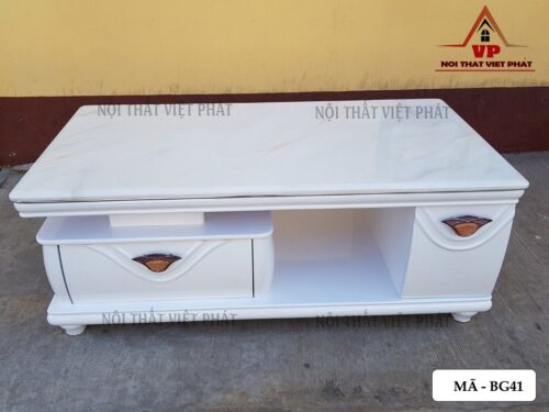 Mẫu Bàn Sofa Mặt Đá - Mã BG41-1