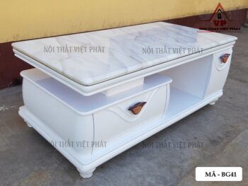 Mẫu Bàn Sofa Mặt Đá - Mã BG41-2