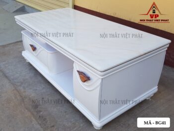 Mẫu Bàn Sofa Mặt Đá - Mã BG41-3