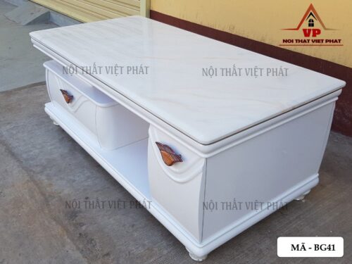 Mẫu Bàn Sofa Mặt Đá - Mã BG41-3
