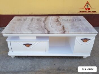Mẫu Bàn Sofa Mặt Đá - Mã BG41