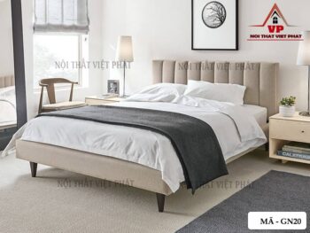 Mẫu Giường Ngủ Đơn Giản Hiện Đại - Mã GN20