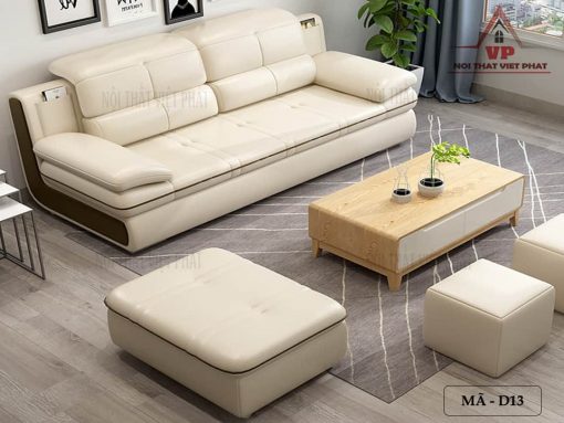 Sofa Băng Da - Mã D13-1