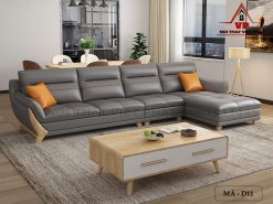 Sofa Da Phòng Khách Đẹp - Mã D11