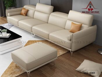 Sofa Da Phòng Khách TPHCM - Mã D03-3