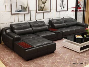 Sofa Giả Da Phòng Khách - Mã D06
