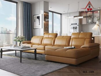 Sofa Phòng Khách Giả Da - Mã D09-1