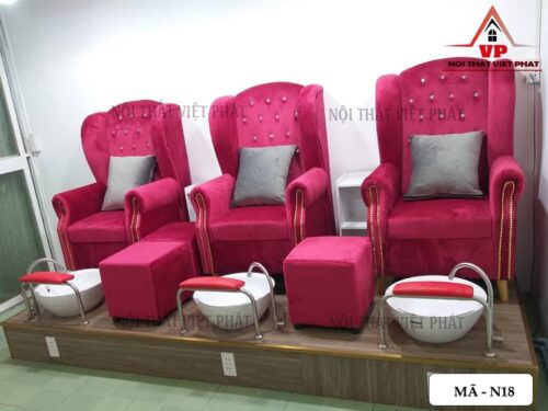 Bộ Ghế Nail - Mã N18
