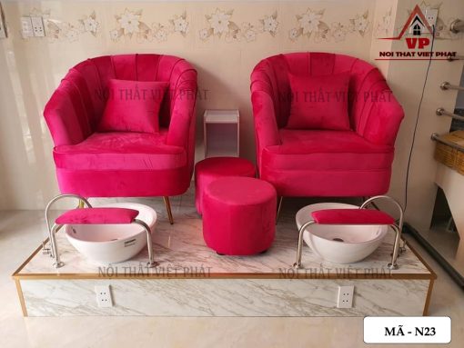 Mẫu Bàn Ghế Nail - Mã N23
