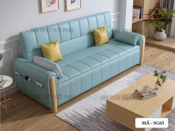 Sofa Bed Màu Xanh - Mã SG63