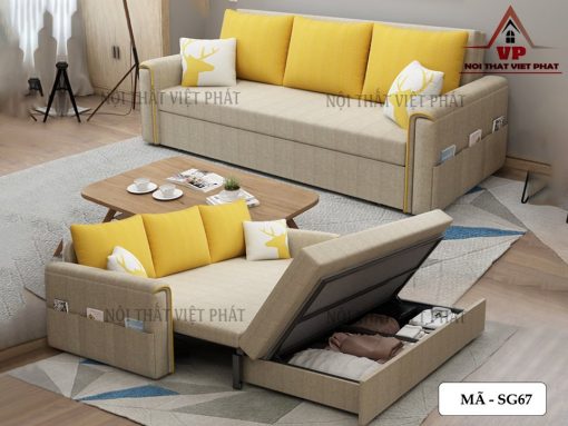 Sofa Giường Bằng Sắt - Mã SG67-2