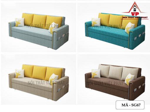 Sofa Giường Bằng Sắt - Mã SG67-3