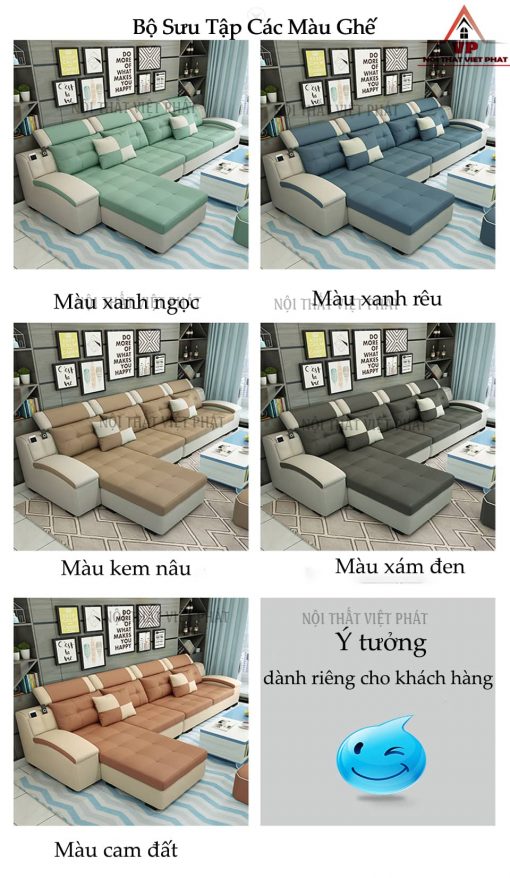 Bàn Ghế Sofa Đẹp Giá Rẻ - Mã GR01-4