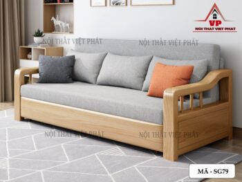 Giường Ngủ Gấp Gọn Thành Sofa - Mã SG79-1