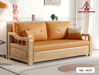 Giường Ngủ Gấp Gọn Thành Sofa - Mã SG79-6