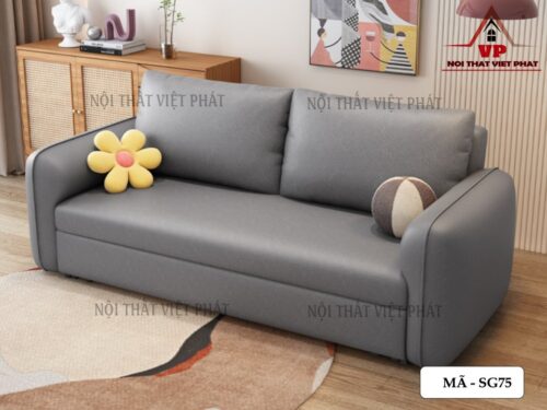 Giường Sofa Có Ngăn Kéo - Mã SG75-1
