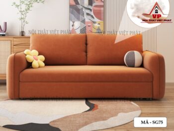 Giường Sofa Có Ngăn Kéo - Mã SG75-3
