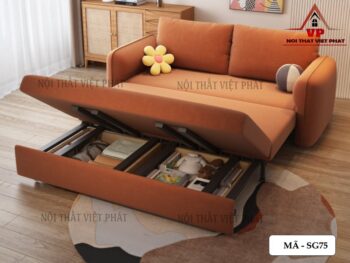 Giường Sofa Có Ngăn Kéo - Mã SG75-5