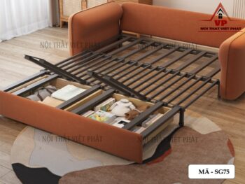 Giường Sofa Có Ngăn Kéo - Mã SG75-7