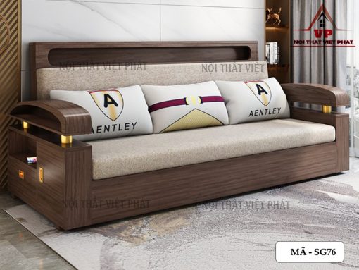 Sofa Giường Có Hộc - Mã SG76-1
