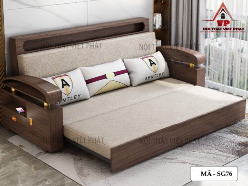Sofa Giường Có Hộc - Mã SG76-2