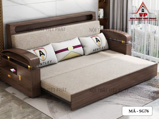 Sofa Giường Có Hộc - Mã SG76-2