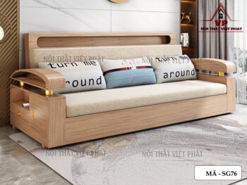 Sofa Giường Có Hộc - Mã SG76