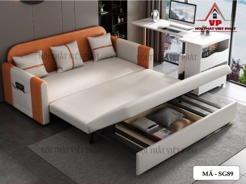 Sofa Giường Khung Sắt - Mã SG89-3