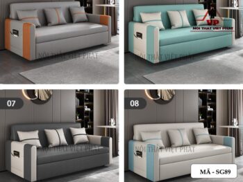Sofa Giường Khung Sắt - Mã SG89-5