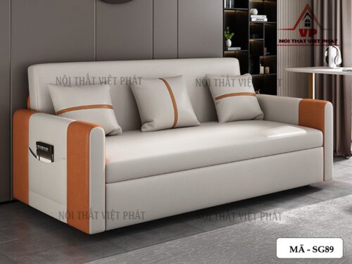 Sofa Giường Khung Sắt - Mã SG89